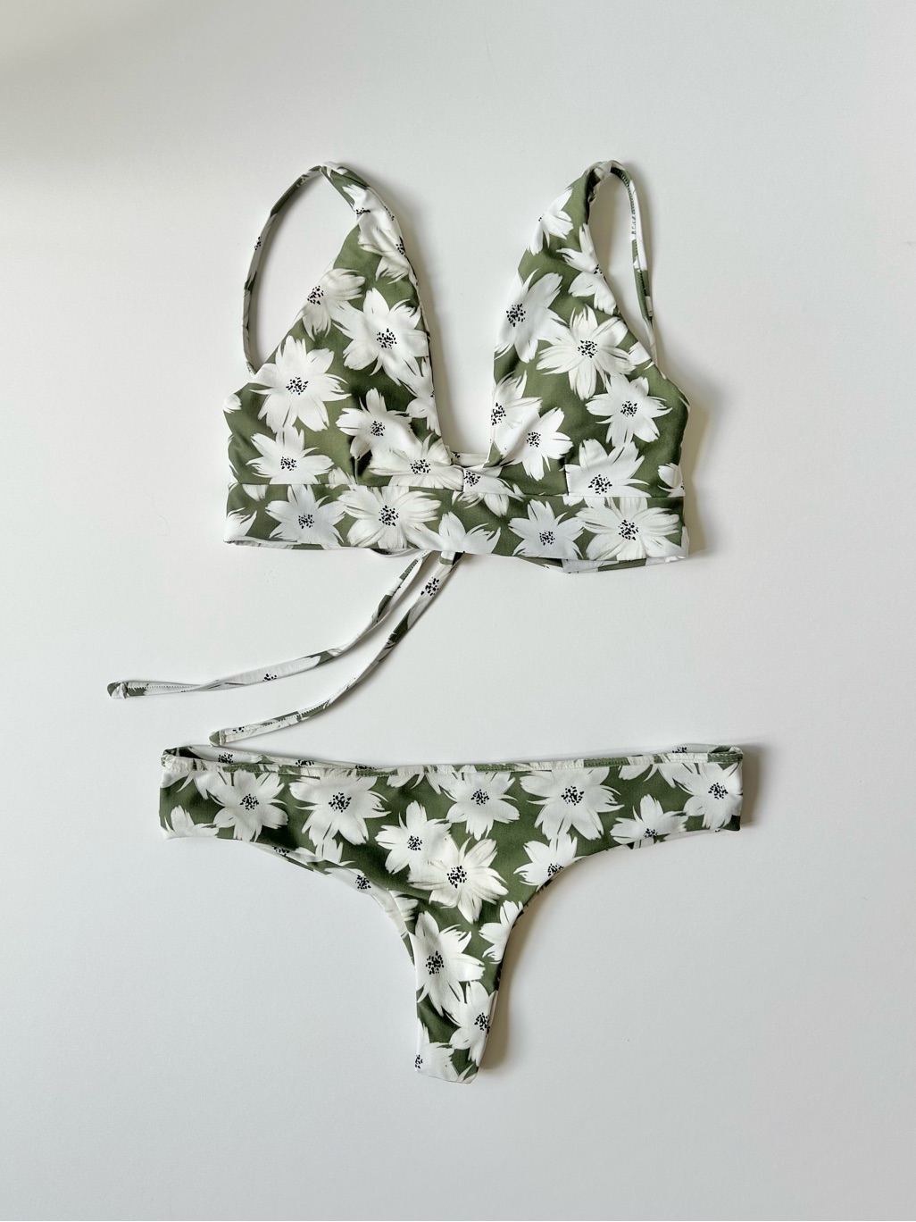 Midori Bikinis Jardin Two Piece Swimsuit - Large Top, Large Bottom